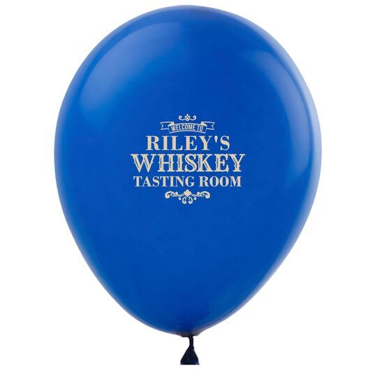 Whiskey Tasting Room Latex Balloons